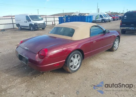 2004 Ford Thunderbird из США, поврежденный, VIN 1FAHP60A34Y109432